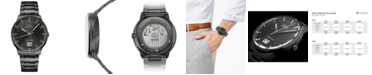Mido Men's Swiss Automatic Commander Big Date Black PVD Stainless Steel Bracelet Watch 42mm